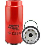 Filtro de combustible enroscable con extremo, abierto para recipiente baldwin